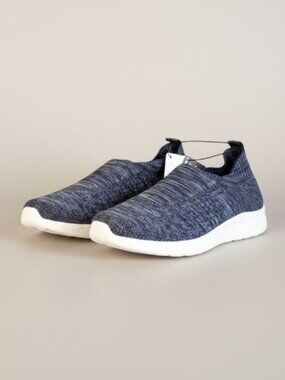 Men’s Slip-On Athletic Shoes US 11 Navy Blue Breathable Sneakers NWT